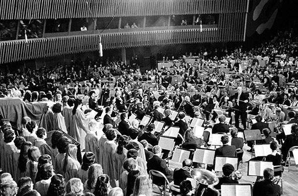联合国的合唱团和管弦乐队